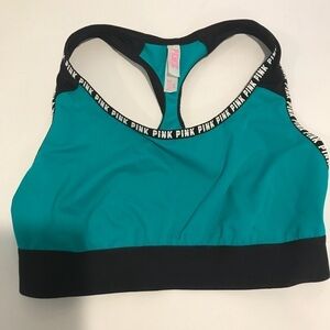 Victoria secret pink sports top bra e SZ S/P